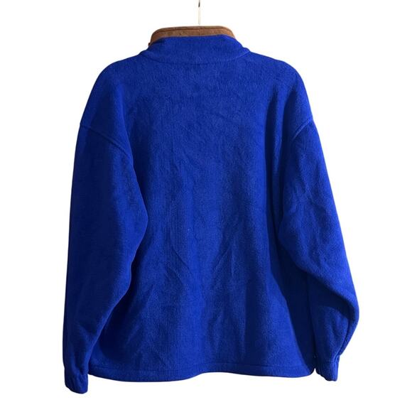 Planet Mars Snickers Full Zip Vintage Fleece Jacket Y2K Candy Bar Size Small - Picture 3 of 5